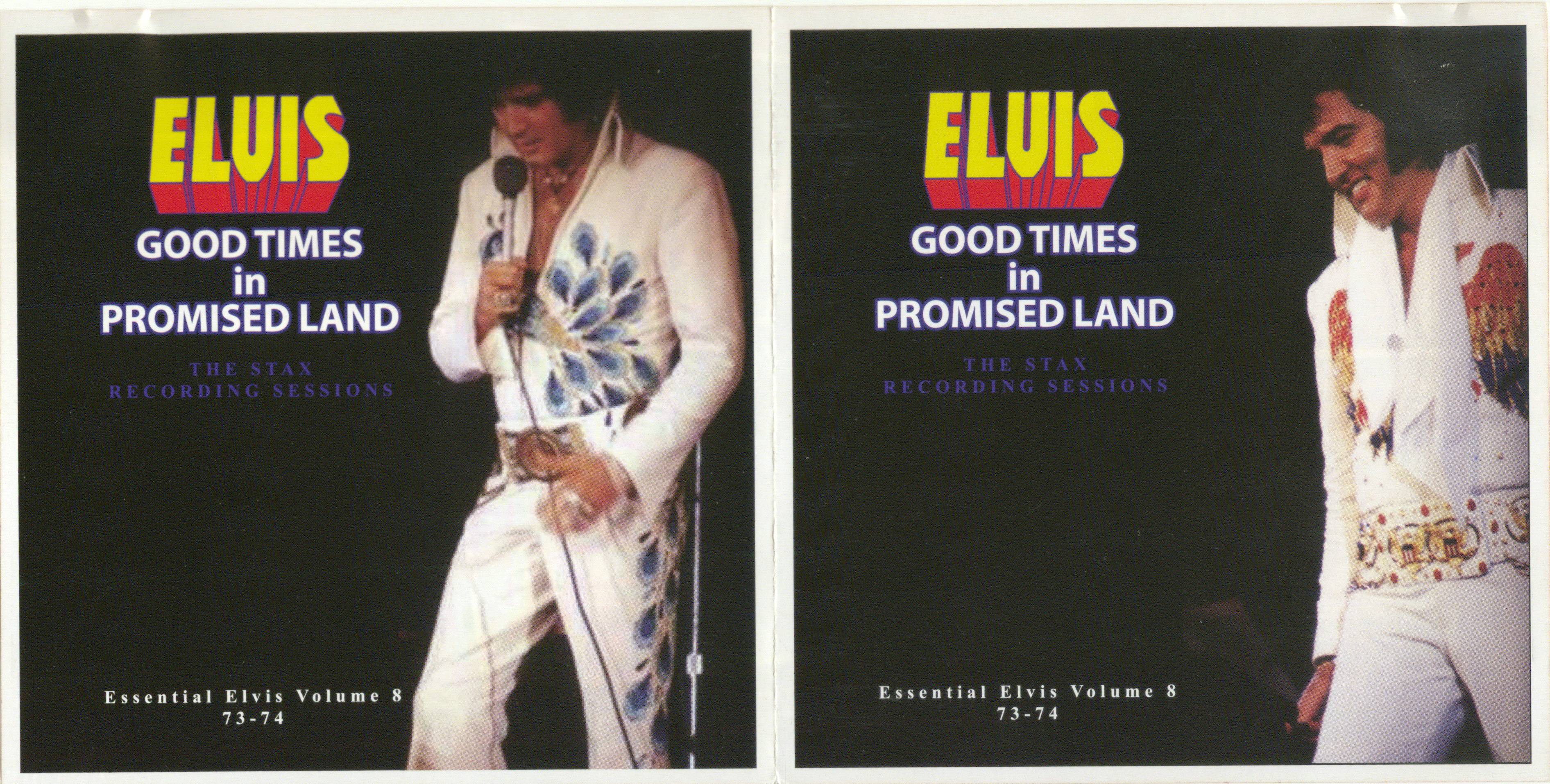 Elvis Presley Good Times In Promised Land : Front